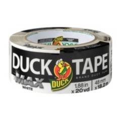 DUCK TAPE - Cinta calidad Duck max strength blanca 48mm x 18,2mts     