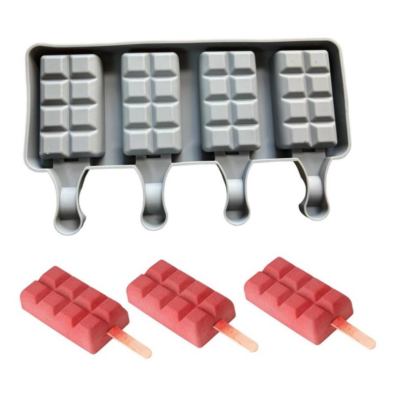 Molde Para Helado Molde De Silicona Para Paletas De Hielo 28 Moldes Para  Paletas