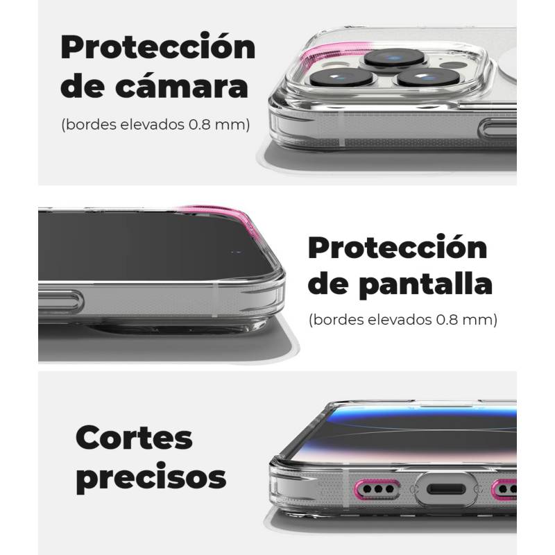 XUNDD Carcasa para iPhone 14 Pro Max MagSafe Antigolpes Reforzada