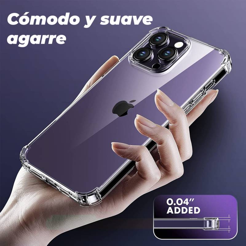 Carcasa iPhone 14 Pro Max MagSafe Transparente Reforzada - Ccstech