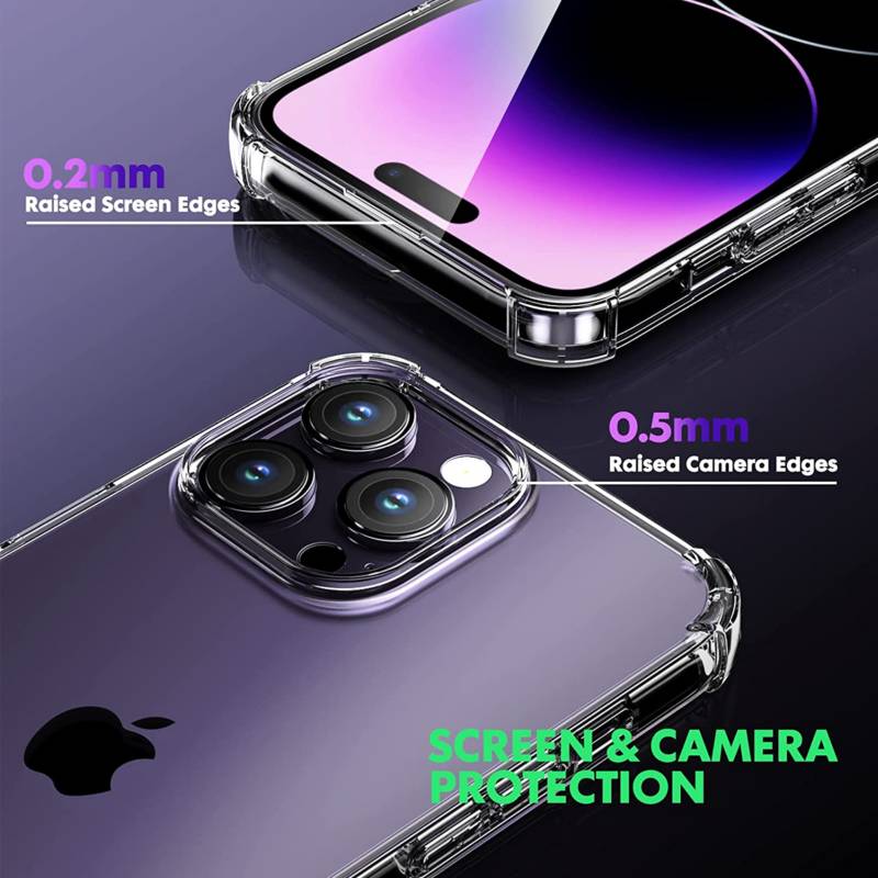 Carcasa iPhone 14 Pro MagSafe Transparente Reforzada - Ccstech