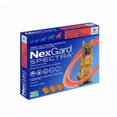 NEXGARD - Nexgard Spectra de 30 a 60 kg, 3 comprimidos