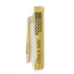 GREENCARE - Cepillo Dental de Bambu Color Blanco - GreenCare