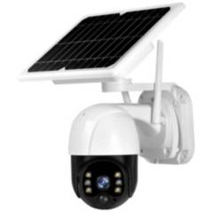 GENERICO - Cámara de seguridad solar con visión nocturna sensor de movimiento 4G