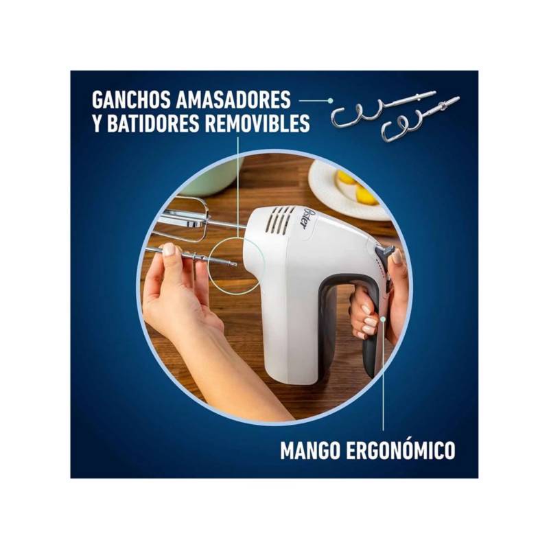 Batidora Mano 6 Velocidades Función Turbo FPSTHM3532 – Kitchen Center