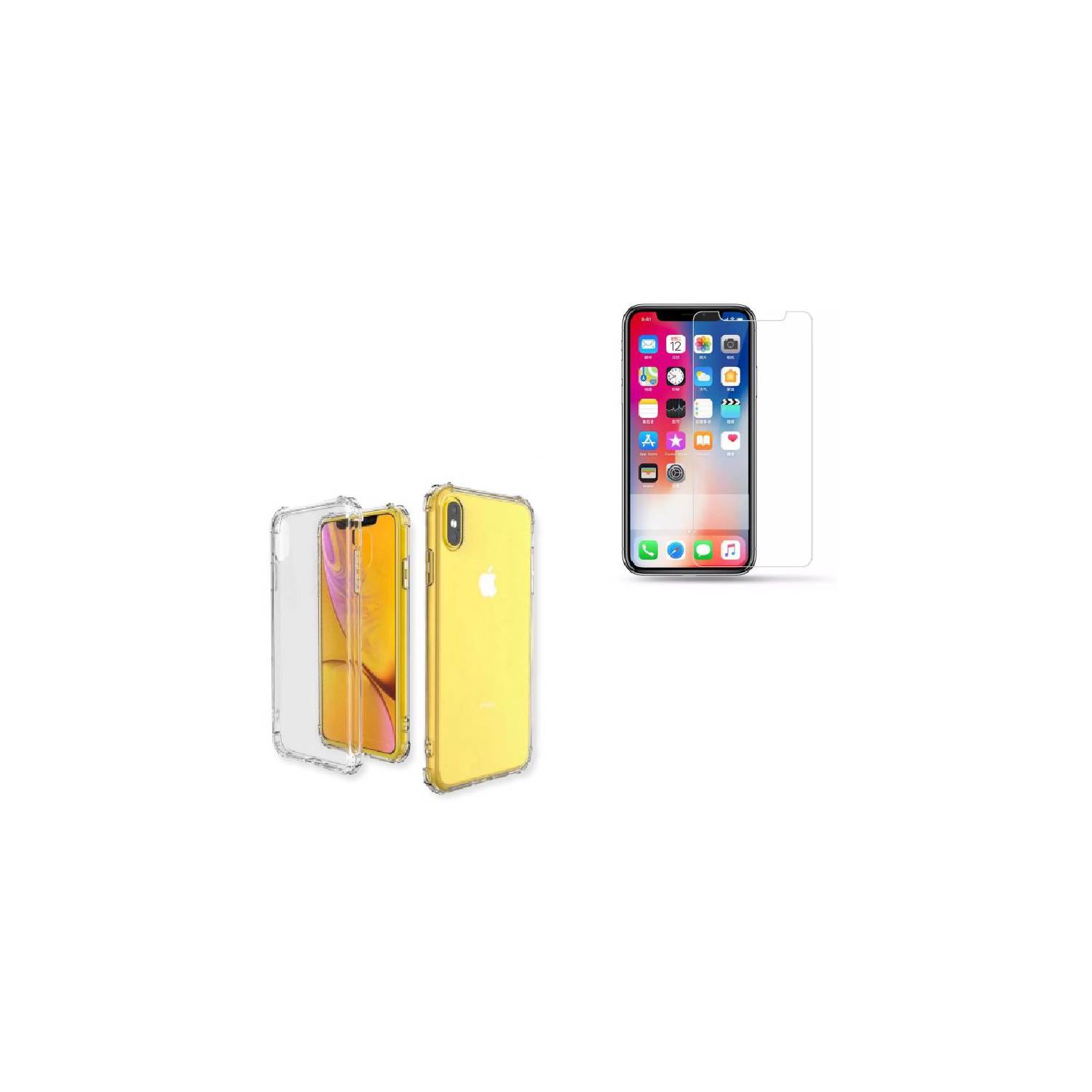 Carcasa Transparente Bordes Reforzados iPhone XR