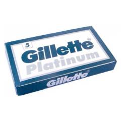 GILLETTE - 10 Hojas De Afeitar Doble Filo Platinum Gillette