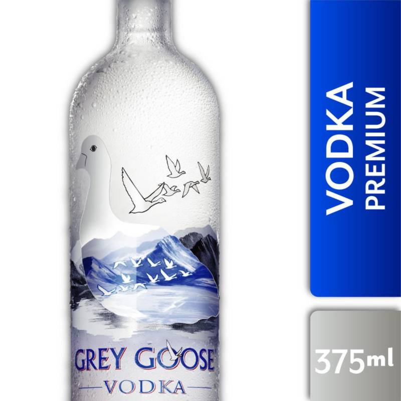 GREY GOOSE - Vodka Grey Goose 375 cc 1 Unidad GREY GOOSE