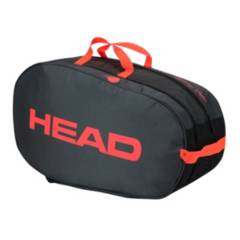 HEAD - Bolso Paletero Pro Padel 30 Negro Rojo Head