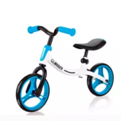 GLOBBER - Bicicleta balance niño WHITE - SKY BLUE