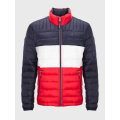 TOMMY HILFIGER - Parka Weight Quilted Multicolor Hombre