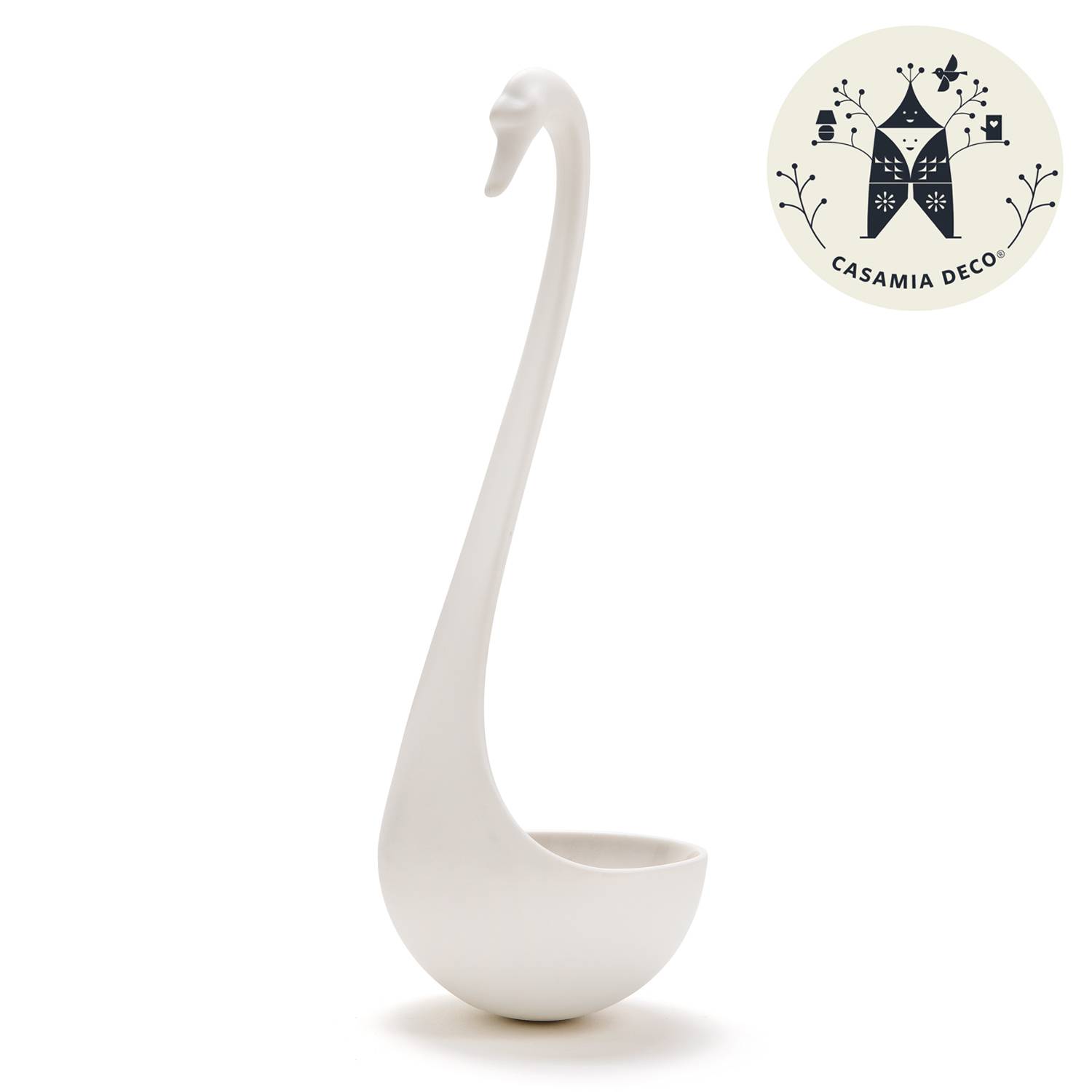 OTOTO Swanky Floating Ladle - White