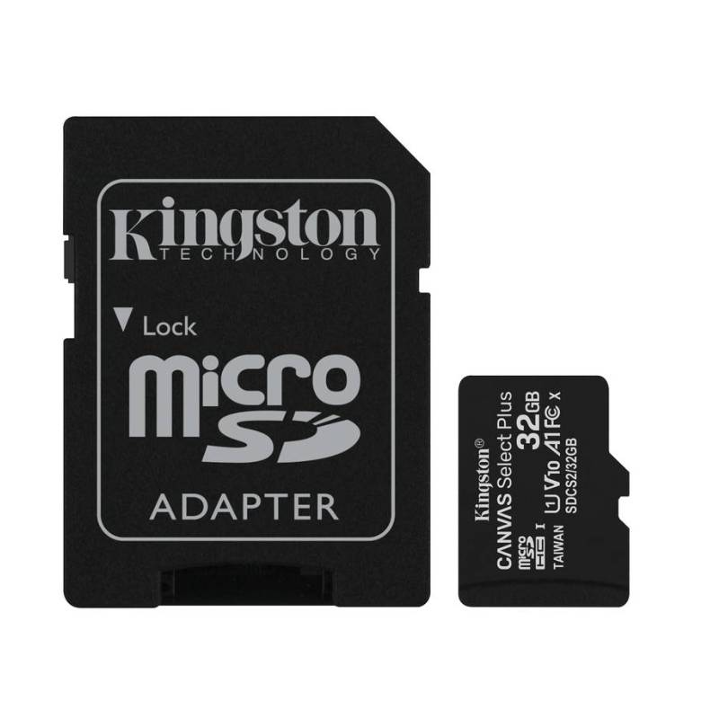 KINGSTON - Tarjeta De Memoria Microsd Kingston Canvas Select Plus 32gb