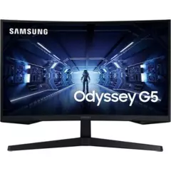 SAMSUNG - Monitor Curvo Samsung Odyssey G5 32  Qhd 144hz 1ms Freesync 