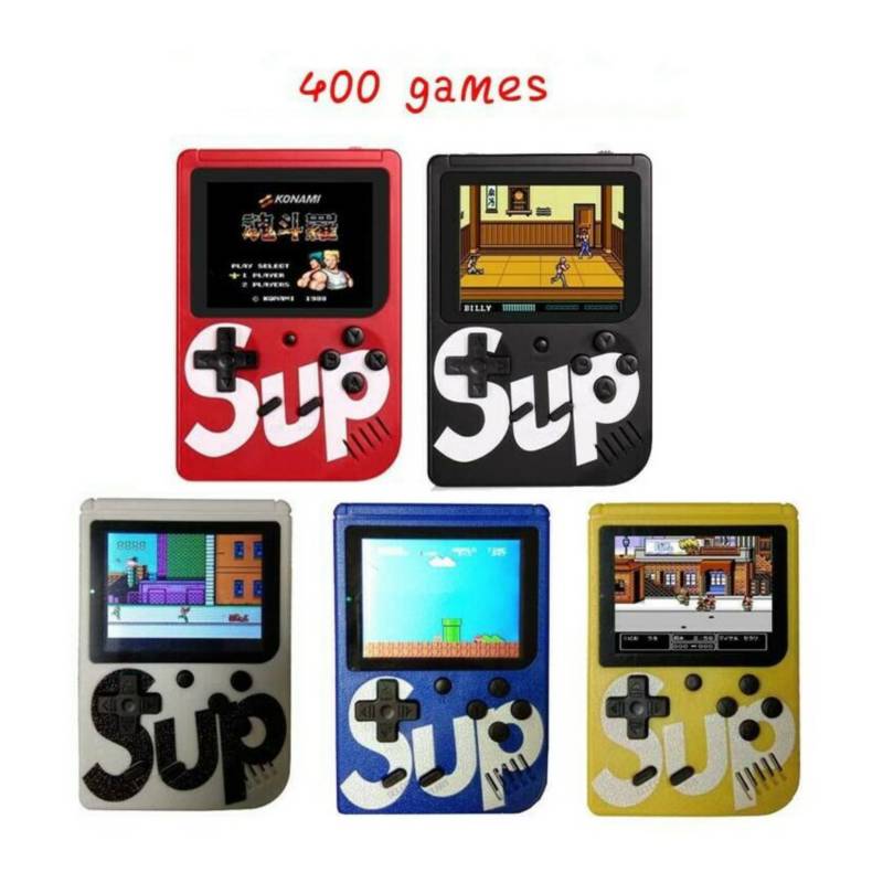 Mini Consola Retro Portátil Tipo Game Boy 400 Juegos Con Control