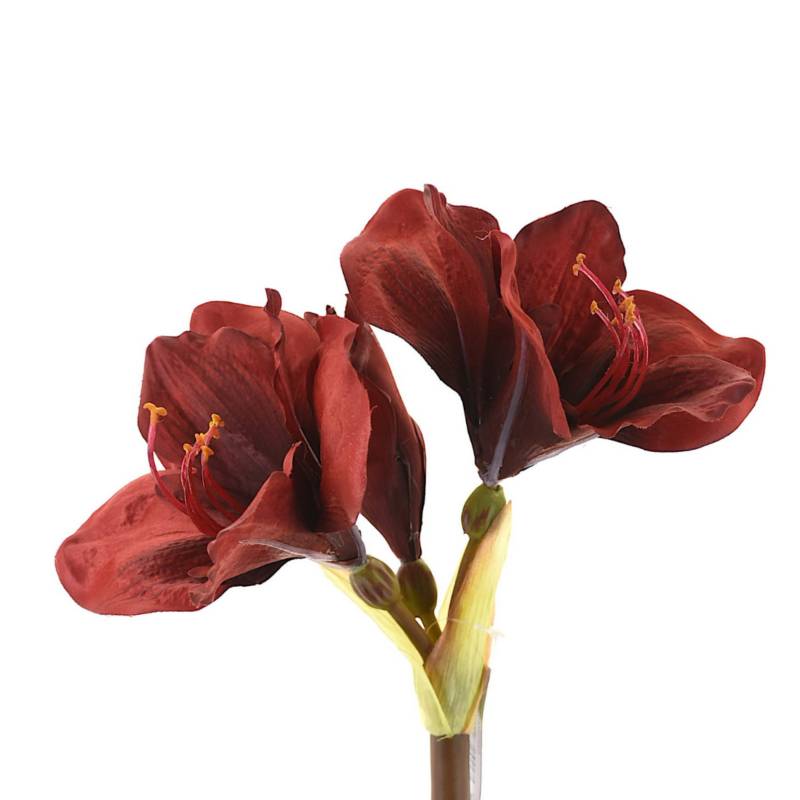 COREL Flor Decorativa Corel Amaryllis Roja 68cm 