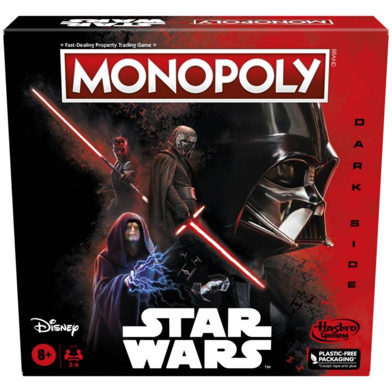 MONOPOLY - Juego De Mesa Monopoly Star Wars Dark Side