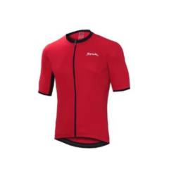 SPIUK SPORTLINE SRL - Camiseta Manga Corta Ciclismo Anatomic Hombre Rojo