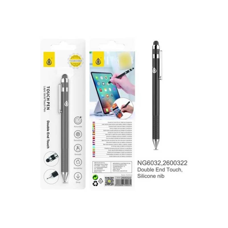 Lapiz Tactil - Puntero Para Tablet - Smartphones / ng6032 / Oro / 2x Puntas  Tactiles / One+