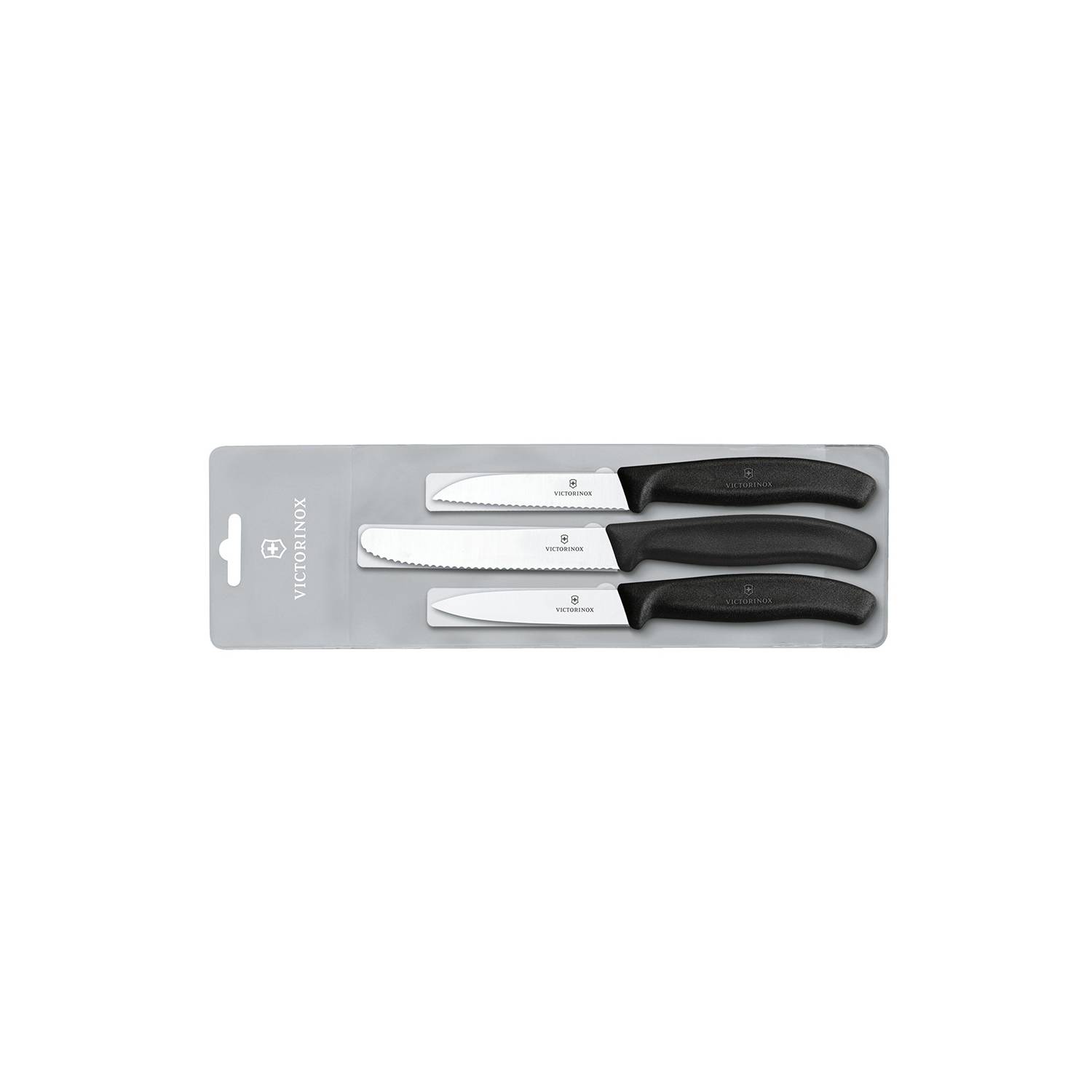 Set de 2 cuchillos Victorinox negro