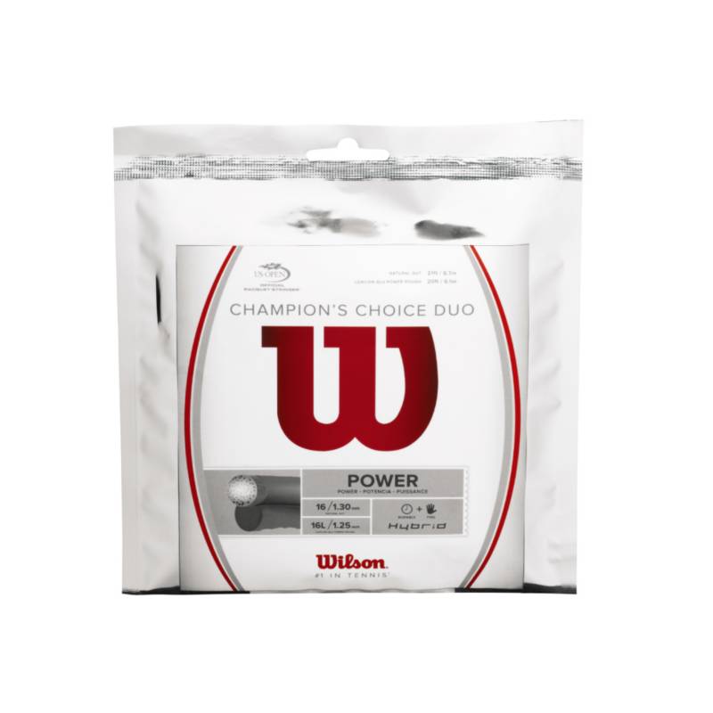 WILSON - Cuerda Luxilon Champions Choice Duo Wilson
