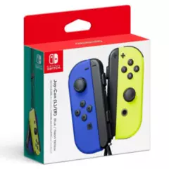 NINTENDO - Control Nintendo Switch Joy-Con AzulAmarillo - Mundojuegos
