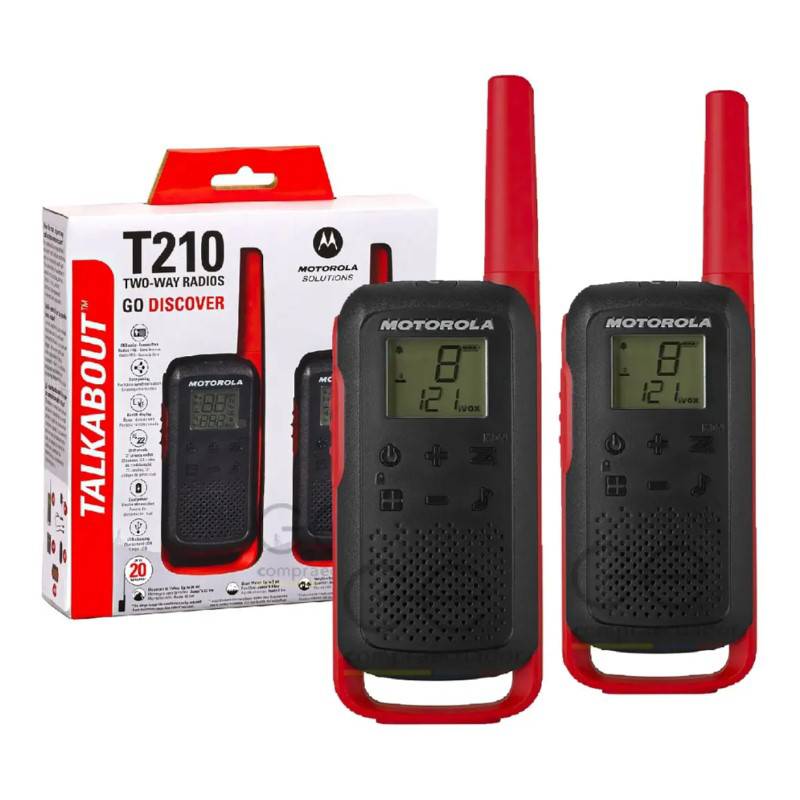 MOTOROLA - Radio Motorola Walkie-talkies Talkabout T210 8975