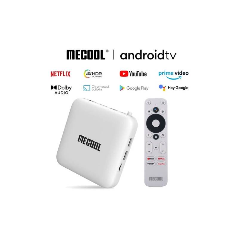 MECOOL Mecool KM2 Smart TV-Box 4K -Blanco