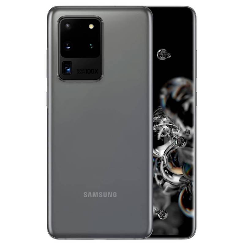 SAMSUNG - Samsung Galaxy S20 Ultra 5G Gris 128GB