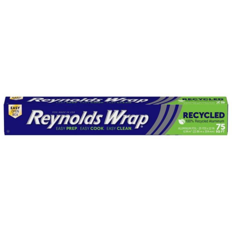 GENERICO - Papel Aluminio Reciclado 22.8mts Reynolds Wrap