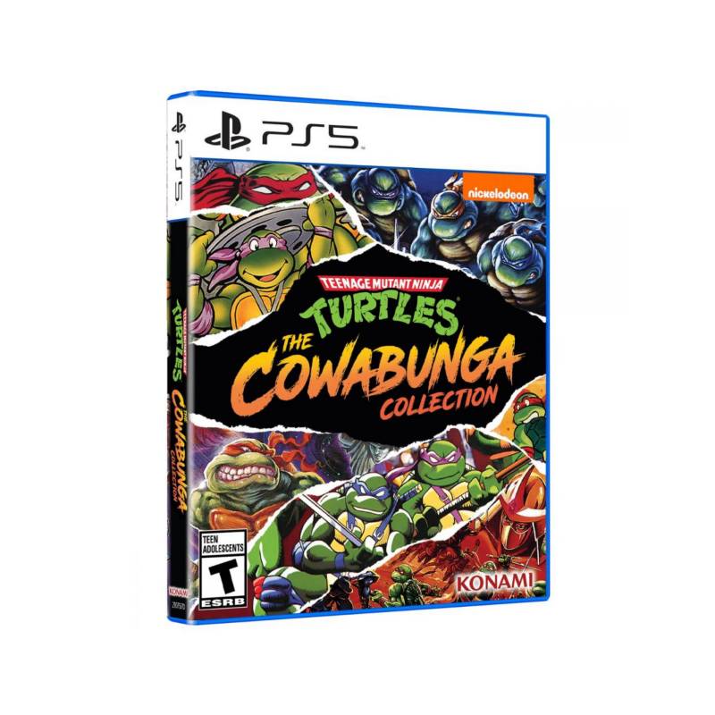 5 KONAMI Collection Cowabunga Ninja Mundojuegos Tortugas Playstation The