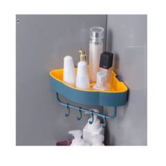 GENERICO - Esquinero para baño organizador de shampoo bálsamo etc VERDE OSCURO