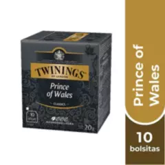 TWININGS - Twinings Té Prince Of Wales (etiqueta negra) x 10 Bolsitas