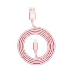 URBANO - Cable USB a Lightning 1 M Trenzado Fabric Rose Gold Urbano