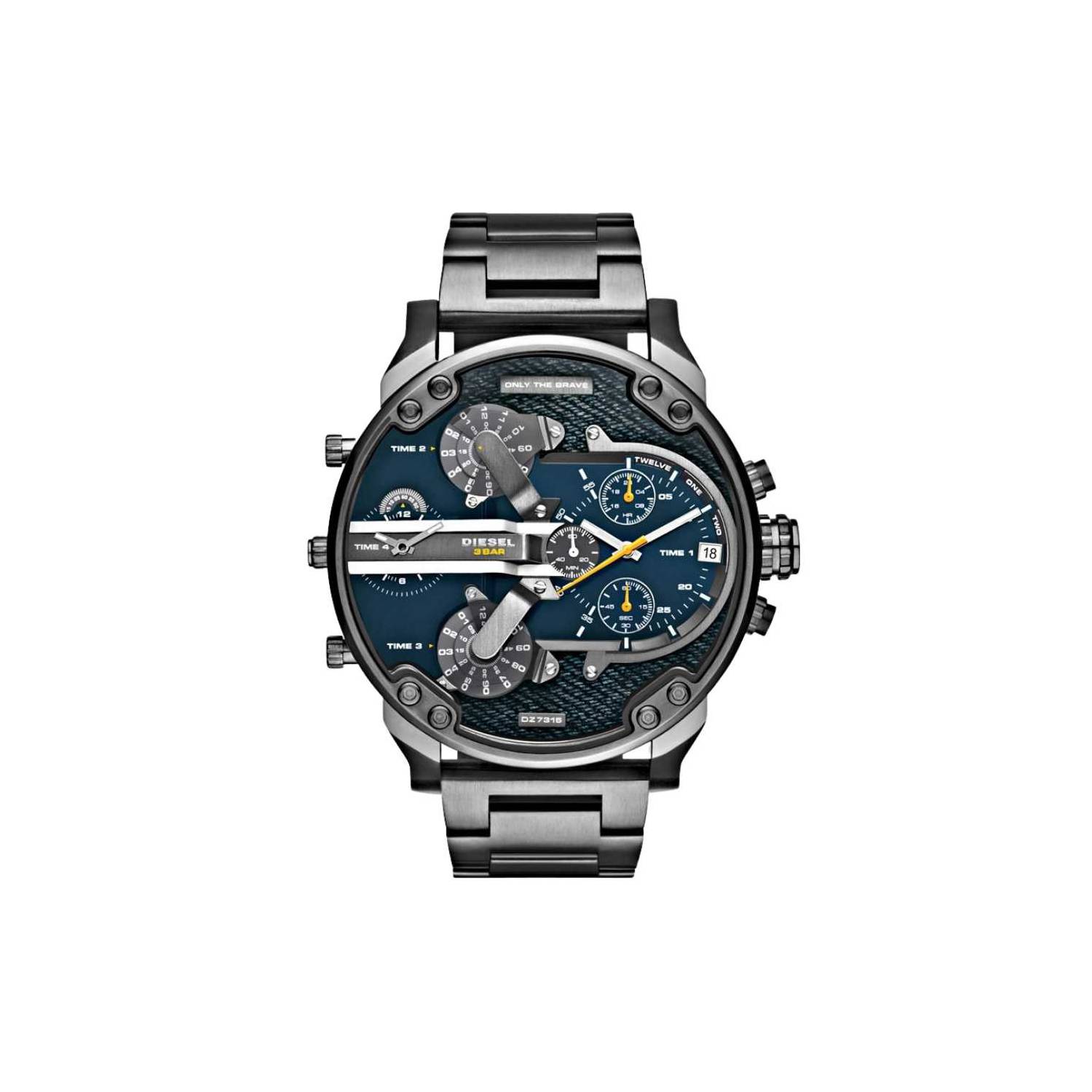 Diesel DZ7315 Mr Daddy 2.0 reloj grande acero inoxidable para caballero -  TIME El Salvador