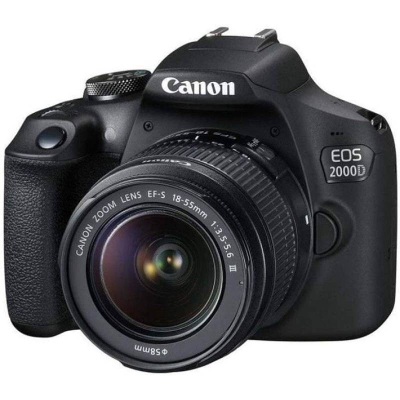 CANON - Canon EOS 2000D DSLR Camera with 18-55 IS II lens