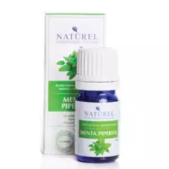 NATUREL ORGANIC - Aromaterapia Aceite esencial Menta Piperita Naturel 5 mL