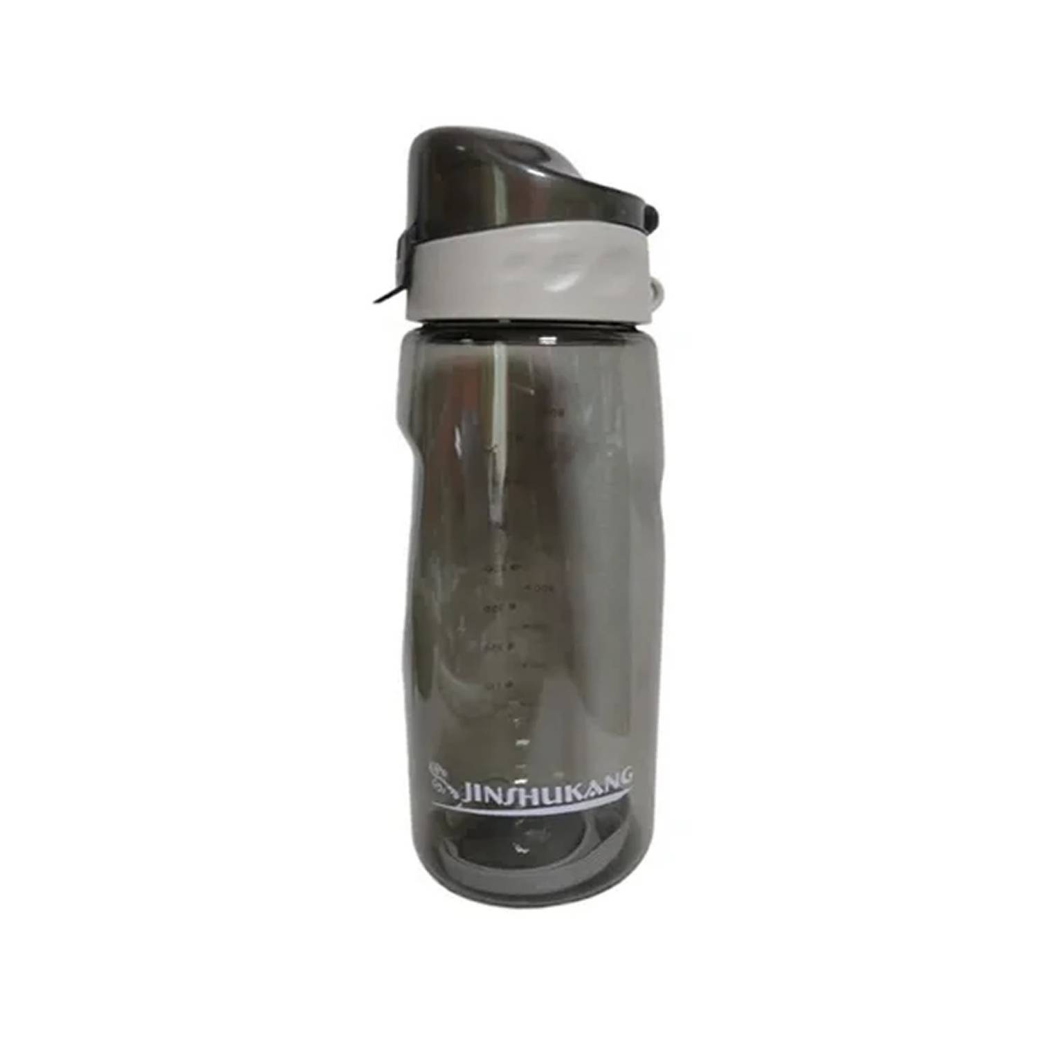 Botella Agua 1L Buffer Deporte Ciclismo Gimnasio BPA Free Negro