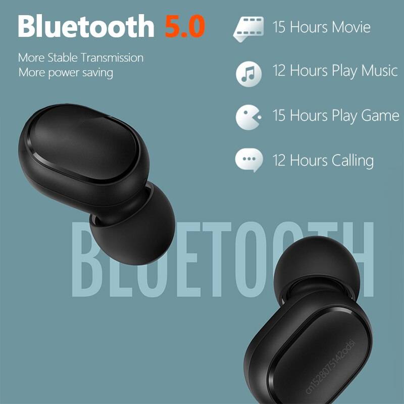 Audífonos inalambricos XIAOMI Earbuds Basic Bluetooth 5.0 Xiaomi Audifonos  AirDots BASIC