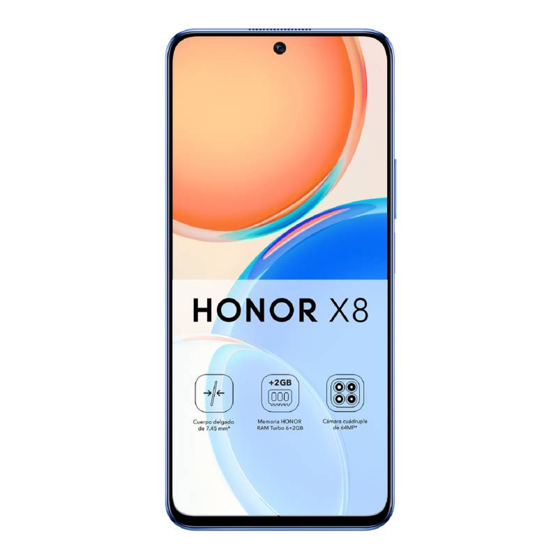 Móvil Honor X8 6GB de RAM + 128GB - Negro