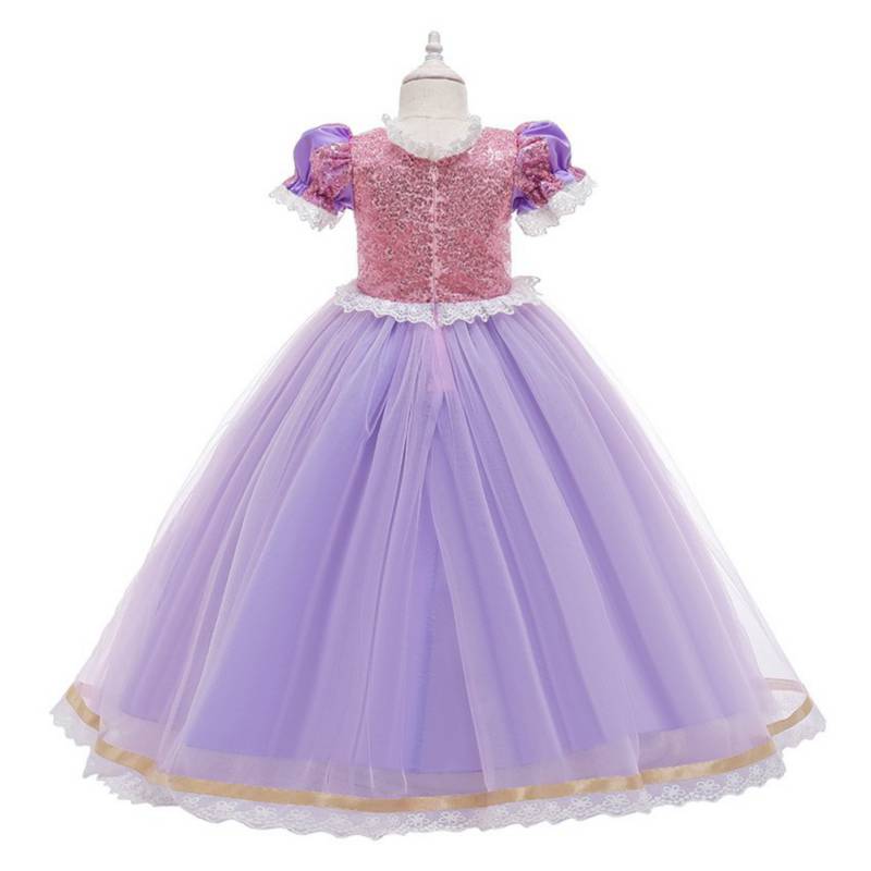 DISNEY Vestido de fiesta princesa rapunzel princess girl 