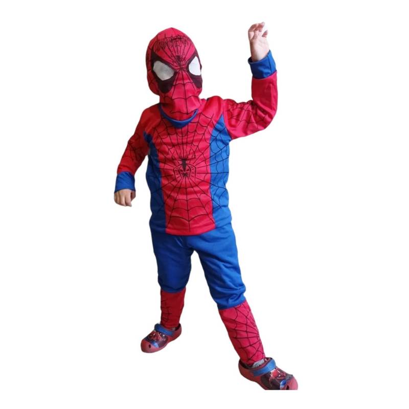 TODODISFRACESCHILE Disfraz Hombre Araña Spiderman Talla 10 