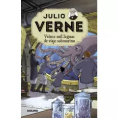 TOP10BOOKS - Libro JULIO VERNE 4 - VEINTE MIL LEGUAS DE VIAJE SUBMARINO