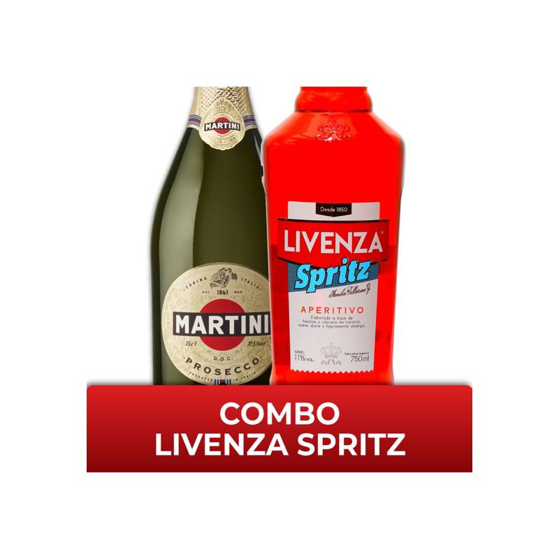 LIVENZA - Pack Livenza Spritz + Espumante Martini Prosecco LIVENZA