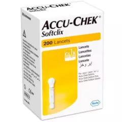 ACCU CHEK - Lancetas Accu-Chek® Softclix 200 unidades (Instant y Guide Me)