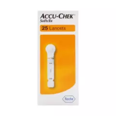 ACCU CHEK - Lancetas Accu-Chek® Softclix 25 unidades (Para Instant y Guide Me)