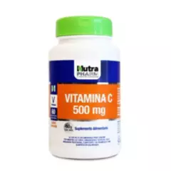 NUTRAPHARM - Vitamina C 500 mg x 60 Comprimidos Masticables – Nutrapharm