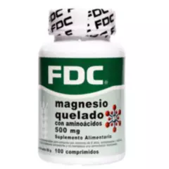 FDC - Magnesio quelado 500 mg x 100 comprimidos