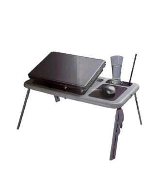 Mesa Plegable Enfermo Cama Carga 60 Kg Altura Ajustable PC