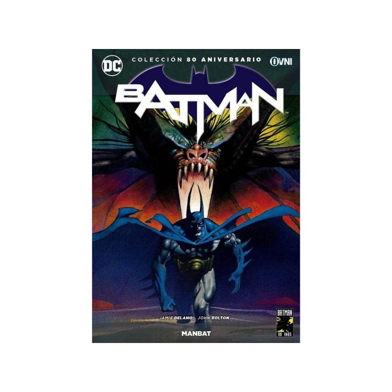 OVNI PRESS Batman Colección 80 Aniversario 08: Manbat 